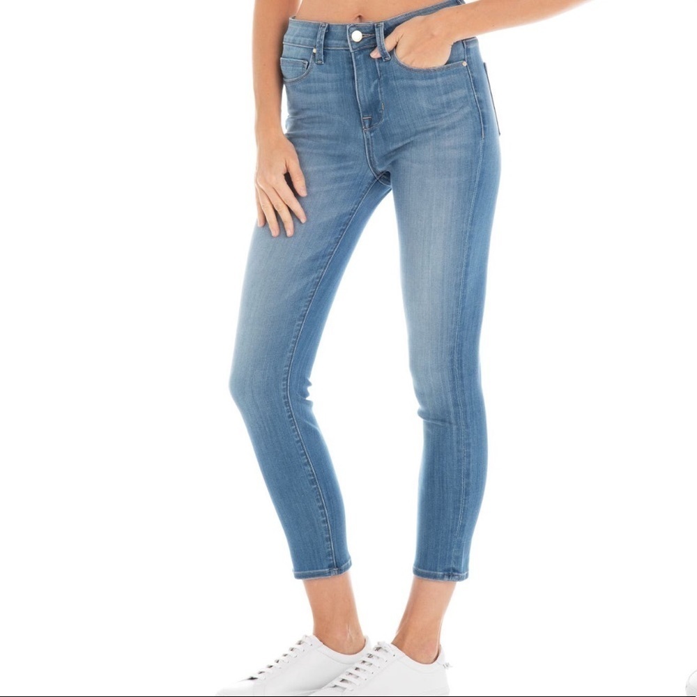FIDELITY GWEN CROP SKINNY JEANS SZ 26 NWT! - Picture 2 of 4